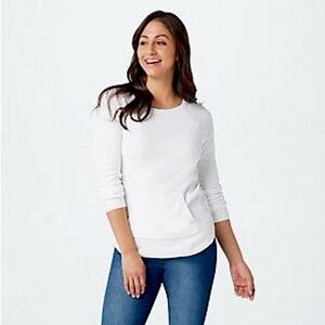 Barefoot Dreams Cozychic Ultra Lite Pullover Medium